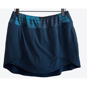 Oiselle Women's Size 8 Running Active Skort Navy Teal Waist 30"